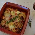 Aubergines parmigiana