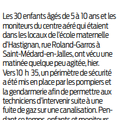 Intervention des sapeurs-pompiers