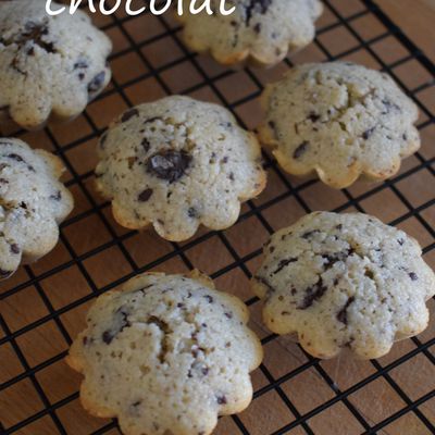 Financiers aux pépites de chocolat