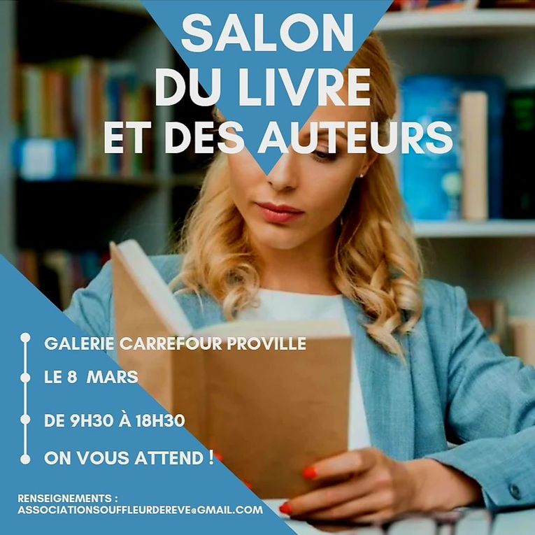 Salon du Livre Carrefour Cambrai le 08 mars 2025