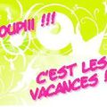 les vacances..........