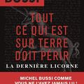 Tout ce qui est sur terre doit périr, thriller de Michel Bussi