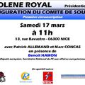 Inauguration du Comité de soutien à Ségolène Royal - 1ère circonscription