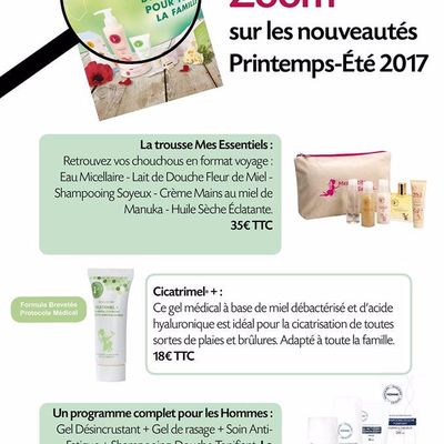 Nouveautés SECRETS DE MIEL