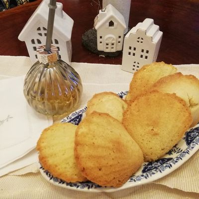 Des madeleines coquillage