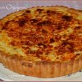 Tarte aux oignons & lardons 