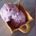 Glace aux framboises