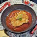 ...Délicieuse piccata de volaille, sauce tomate... (Cyril Lignac, Tous en cuisine menus de fêtes)