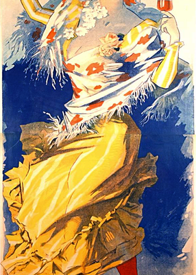 L'affiche moderne ou l'évolution vers la publicité. 