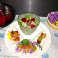 Assiette Mezzanine Fleurs&Papilles du 25 juin
