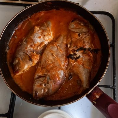 Petites dorades à la créole. 