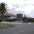 Rond-point à Lanzarote (Espagne)