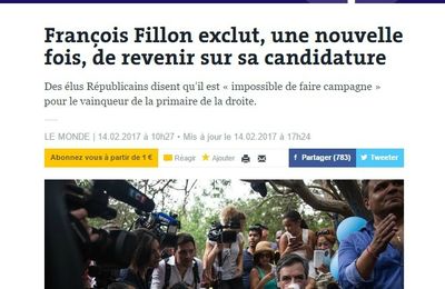 courage... Fillon !