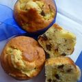 Muffins Pommes, Noix et Pépites de Chocolat