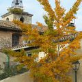 Le clocher de l'église de La Fare-Les-Oliviers