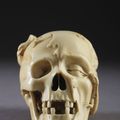 An Exceptional and Finely Carved German Ivory Vanitas. Early 17th Century