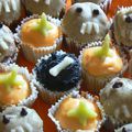 Horribles mini-cupcakes d'Halloween
