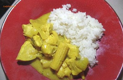 Sauté de Poulet au Curry