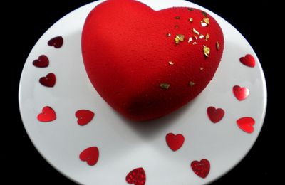 Cœur de Saint-Valentin « Tendresse pralinée »