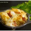 Gratin de chou-fleur, coppa & caprice des Dieux