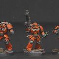 Semaine super héros et peinture orange