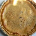 Tarte confiture de noix de coco maison et chocolat