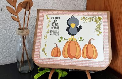 Boite Souvenirs Cadeaux Automne