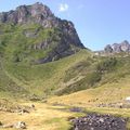 La vallée d'Aulon et la cabane d'Auloueilh