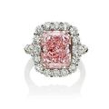 An important coloured diamond ring