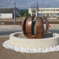 Rond-point à Veneux-les-Sablons