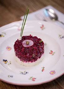 Tartare de betteraves rouges