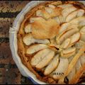 Tarte pommes amandes