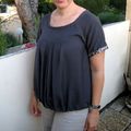 Robe encolure plissée... ou presque ! 