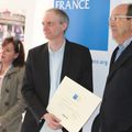 Remise des Lauriers de la Fondation de France mai 2012