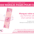 #20000MarquePagesPourCurie - Atelier créatif Jeudi 25 août 2022 - Claret