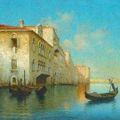 Alphonse LECOZE XIX°-XX°. Venise, le grand Canal