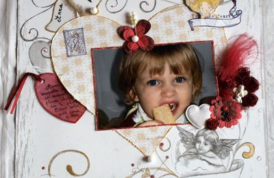 Page "Anna", pour Passion Scrapbooking et STS (challenge 12)