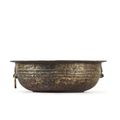 A gilt and silvered bronze 'dragon' basin, Western Han dynasty (206 BC-8 AD)