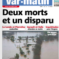 Inondations Var janvier 2014