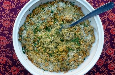 "Parmentier" de couscous à l'agneau ( du chef Nordine Labiadh )
