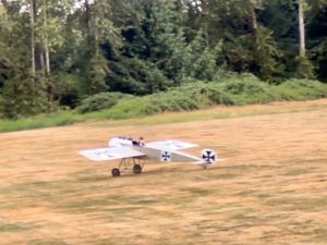 Un Fokker Eindecker, de la première guerre mondiale