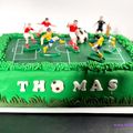 Un gâteau Terrain de foot