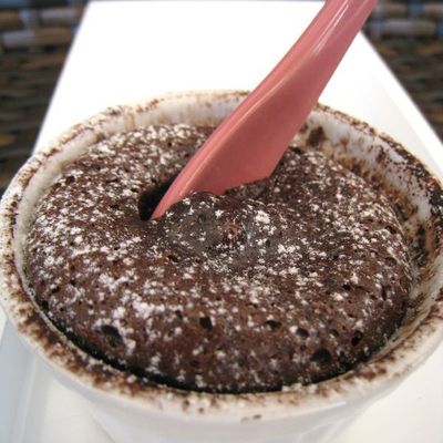 Petits moelleux corsés au chocolat et noix de muscade qui vous donnent RDV au 7ème ciel...