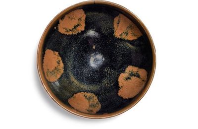 A black-glazed russet-splashed bowl, Northern Song-Jin dynasty (960-1234)