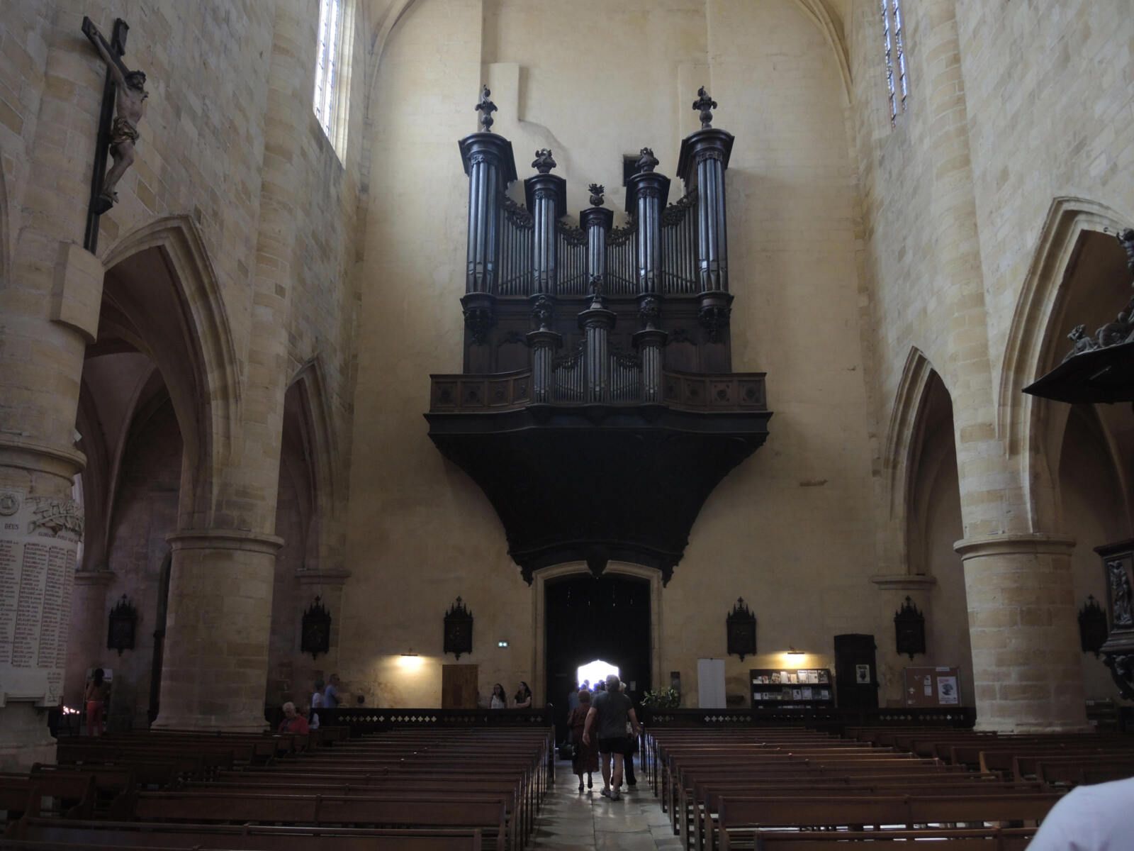 Sarlat-la-Canéda, Cathédrale Saint-Sacerdos, orgue. (24)
