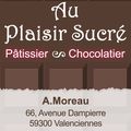 Carte de visite pour "Au Plaisir Sucré"