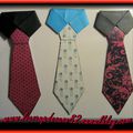 Marque-pages cravate