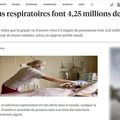 - Les infections respiratoires font 4,25 millions de morts par an depuis longtemps ! Et ils n'ont jamais confiné pour cela