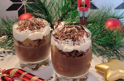 ...Mousse aux 2 chocolat et clémentine...(Cyril Lignac, Tous en cuisine menus de fêtes, Cathytutu)