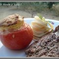 Tomates farcies au chèvre et au basilic et visite de la vallée de Buoux au coeur du Luberon